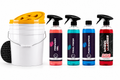 Nanolex Außenpflege Komplettset – Autowäsche & Fahrzeugpflege | 4× 750 ml + 20L Wascheimer 3-teilig
