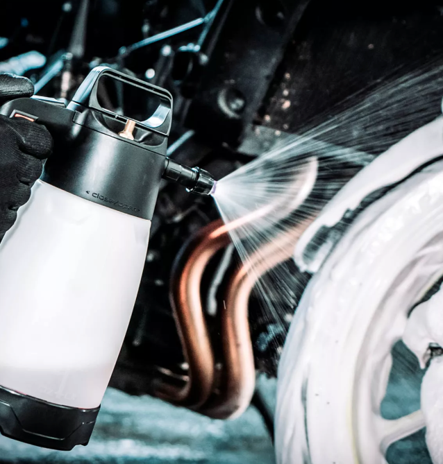 IK Foam Pro 2+ Schaumsprühflasche mit Kompressorventil 1,25L