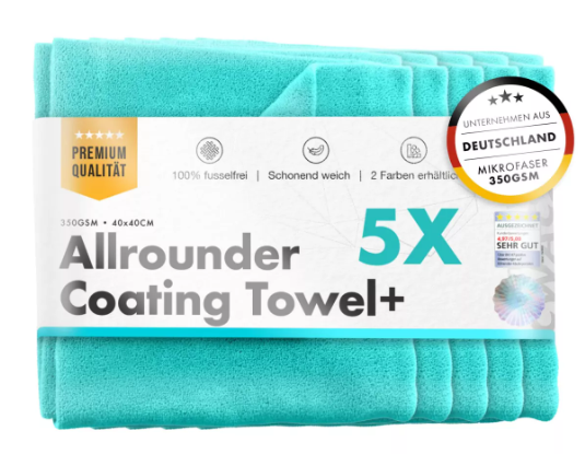 Allrounder Coating Towel Versiegelunstuch 40x40cm