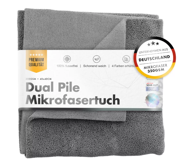 Dual Pile Towel 350GSM Allzwecktuch 40x40cm