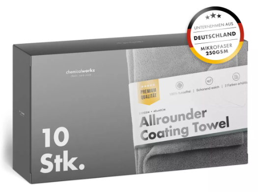 Allrounder Coating Towel Versiegelunstuch 40x40cm