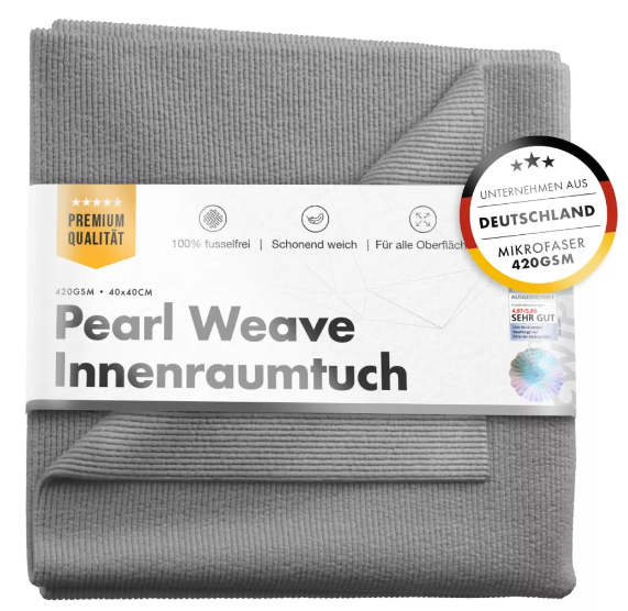 Interior Pearl Weave Towel 420GSM Innenraumtuch 40x40cm
