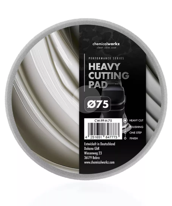 Heavy Cutting Performance Pad 75mm grau