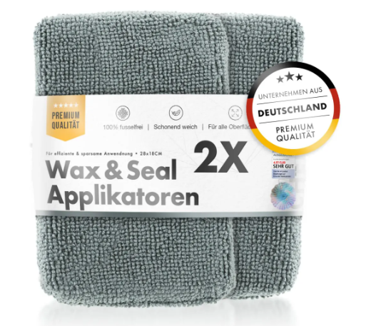 Microfiber Waxing/Sealant Applicator Grau 2Stk.