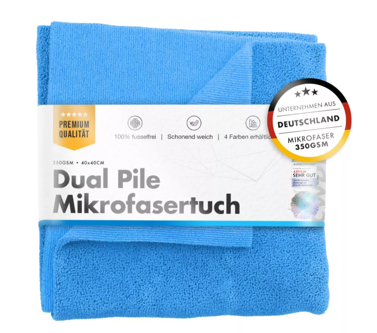 Dual Pile Towel 350GSM Allzwecktuch 40x40cm