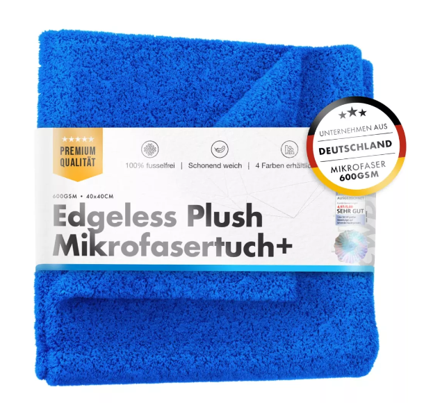 Edgeless Plush Towel 600GSM Poliertuch 40x40cm
