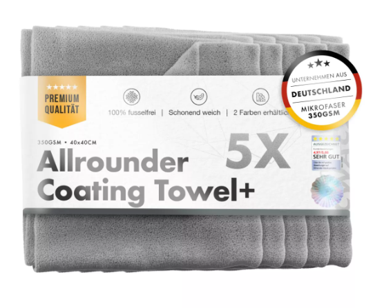 Allrounder Coating Towel Versiegelunstuch 40x40cm
