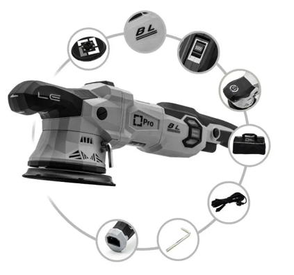 T4500 Professional - Exzenter Poliermaschine