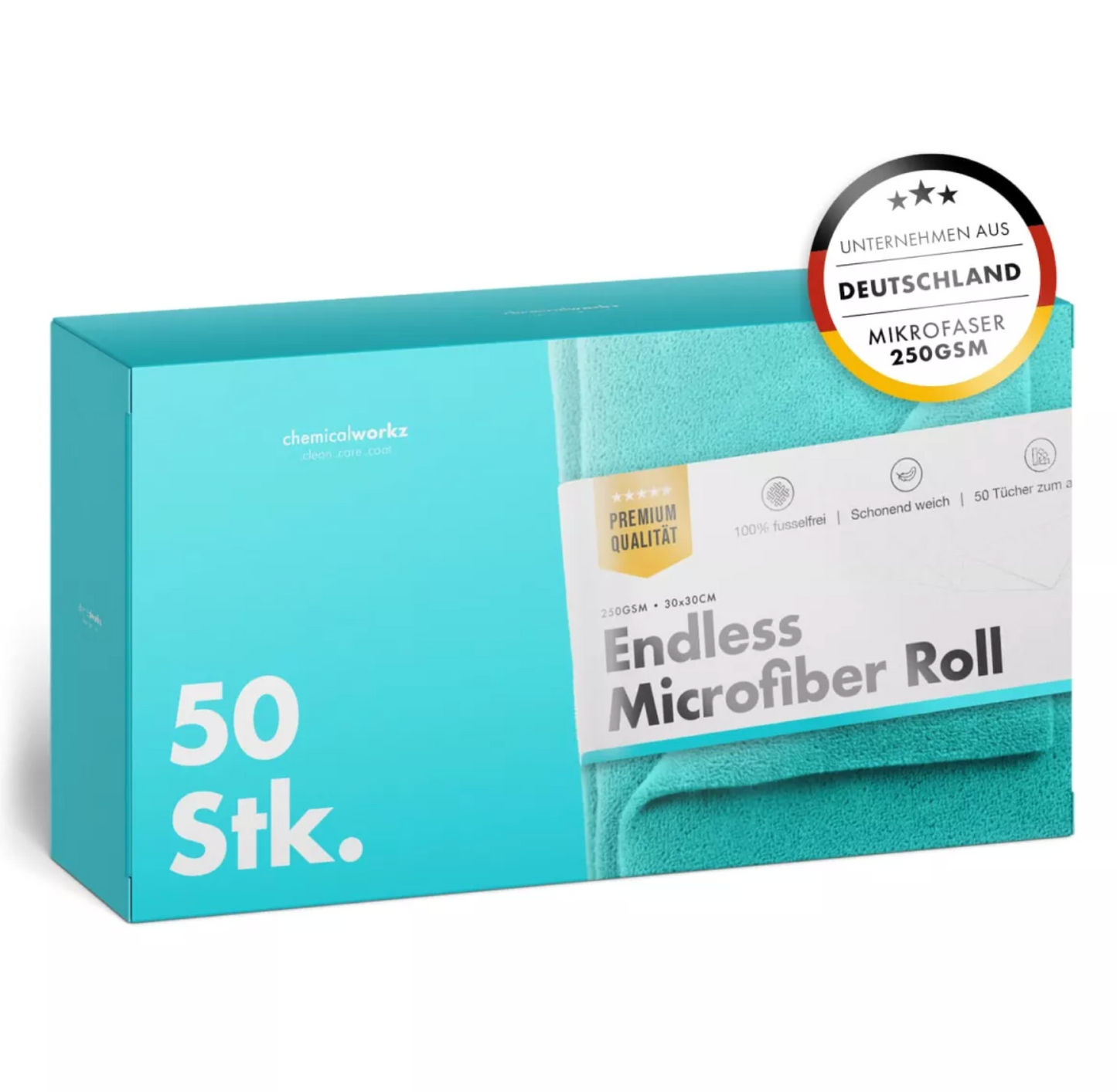 Chemicalworkz Endless Microfiber Roll 250GSM 30x30cm 50Stk.