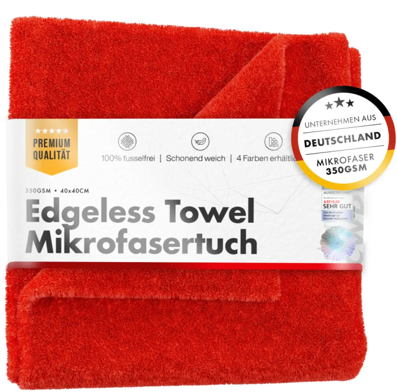 Chemicalworkz Edgeless Towel 350GSM Poliertuch 40x40cm