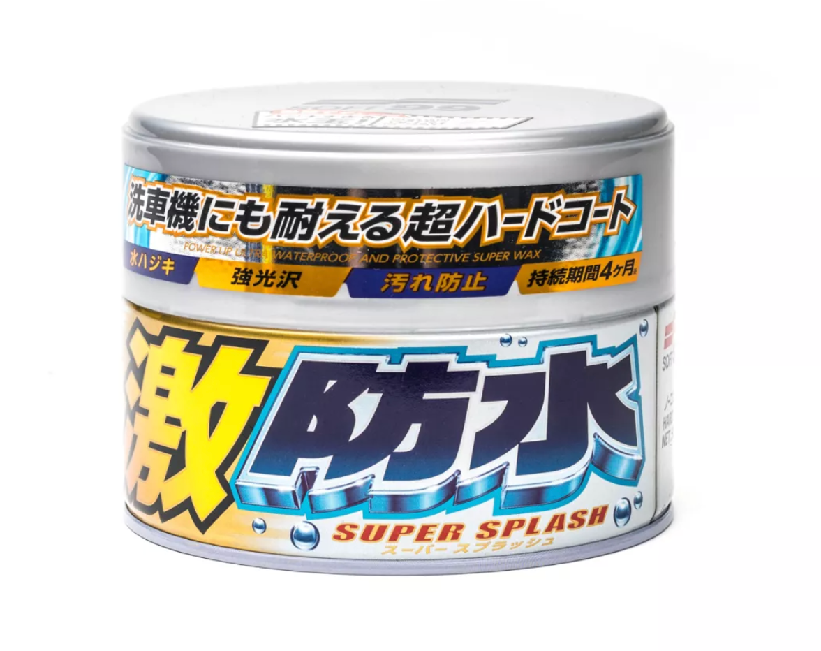 Soft99 Water Block "Super Splash" Light hartes Autowachs 300g