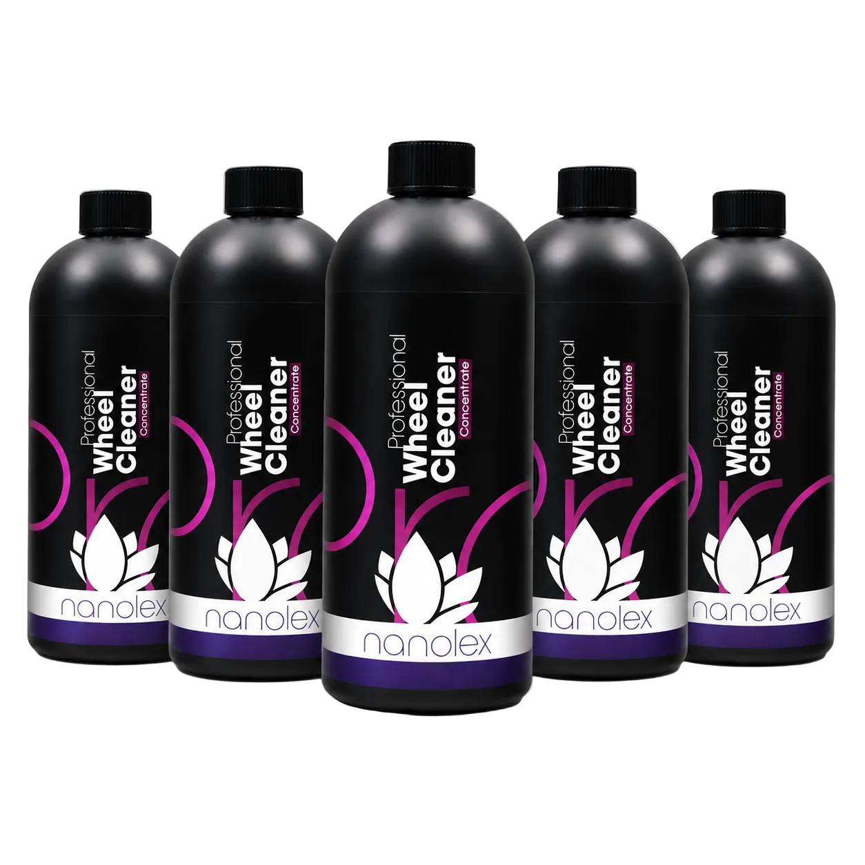 Nanolex Professional Wheel Cleaner Concentrate 5er Set