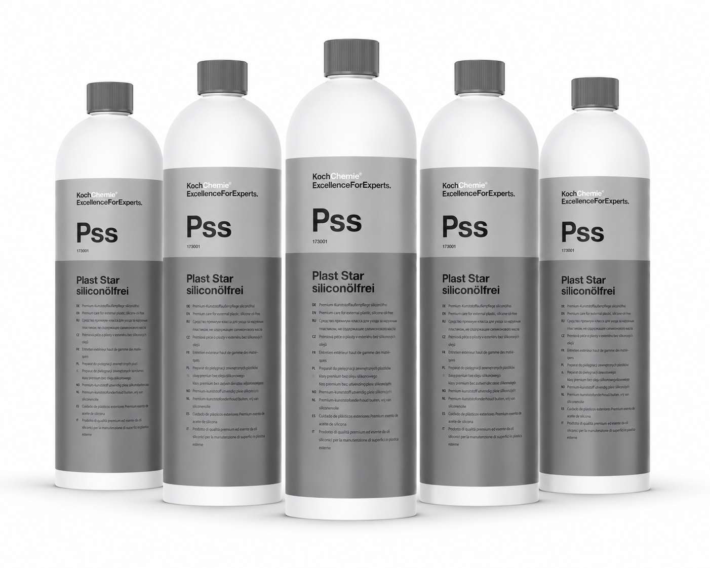 Koch Chemie Plast Star siliconölfrei 5er Set