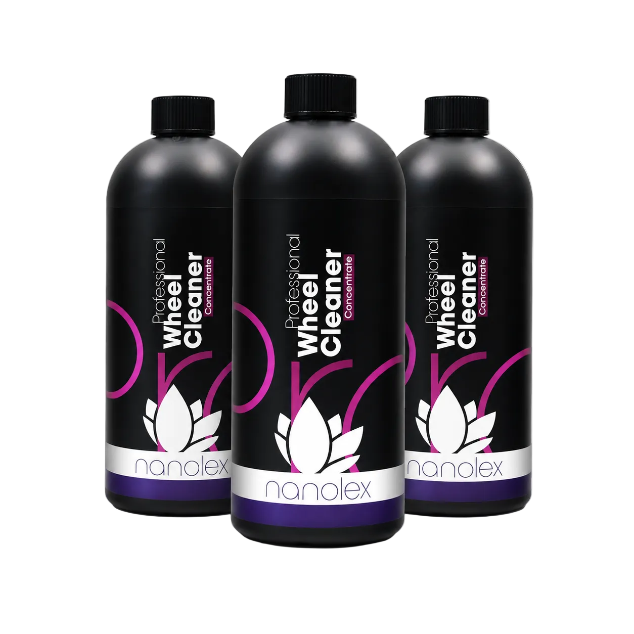 Nanolex Professional Wheel Cleaner Concentrate 3er Set