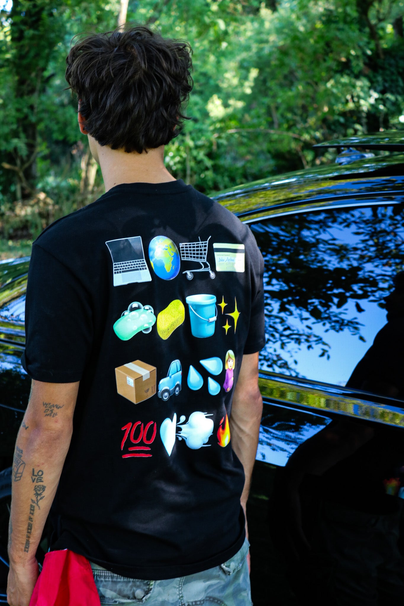 IndustrieHeld Member T-Shirt – Exklusives Backprint Merchandise