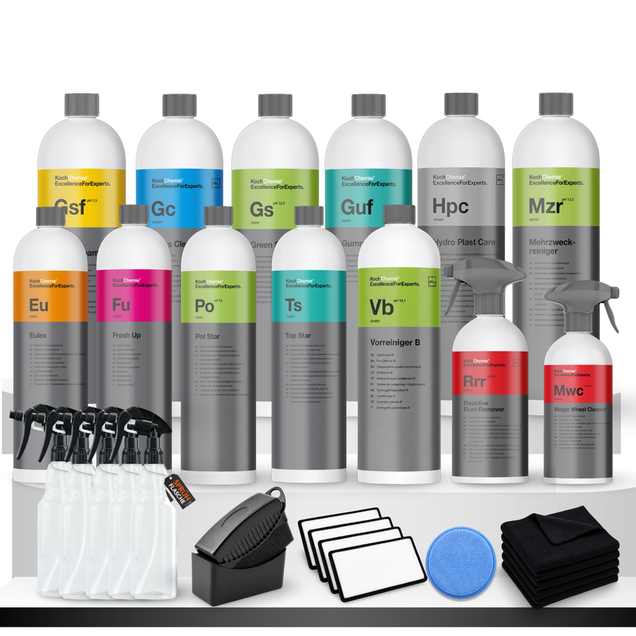 Koch Chemie Komplettpaket Innen & Außen – Das ultimative Auto Pflege Set