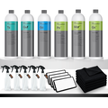 Koch Chemie Innenraum Set + Zubehör – 6 Produkte, Flaschen, Tücher & Pads