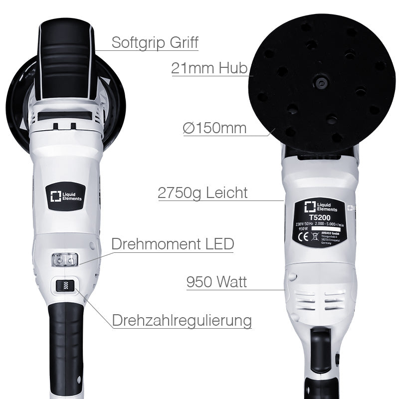 T5200 - Exzenter Poliermaschine
