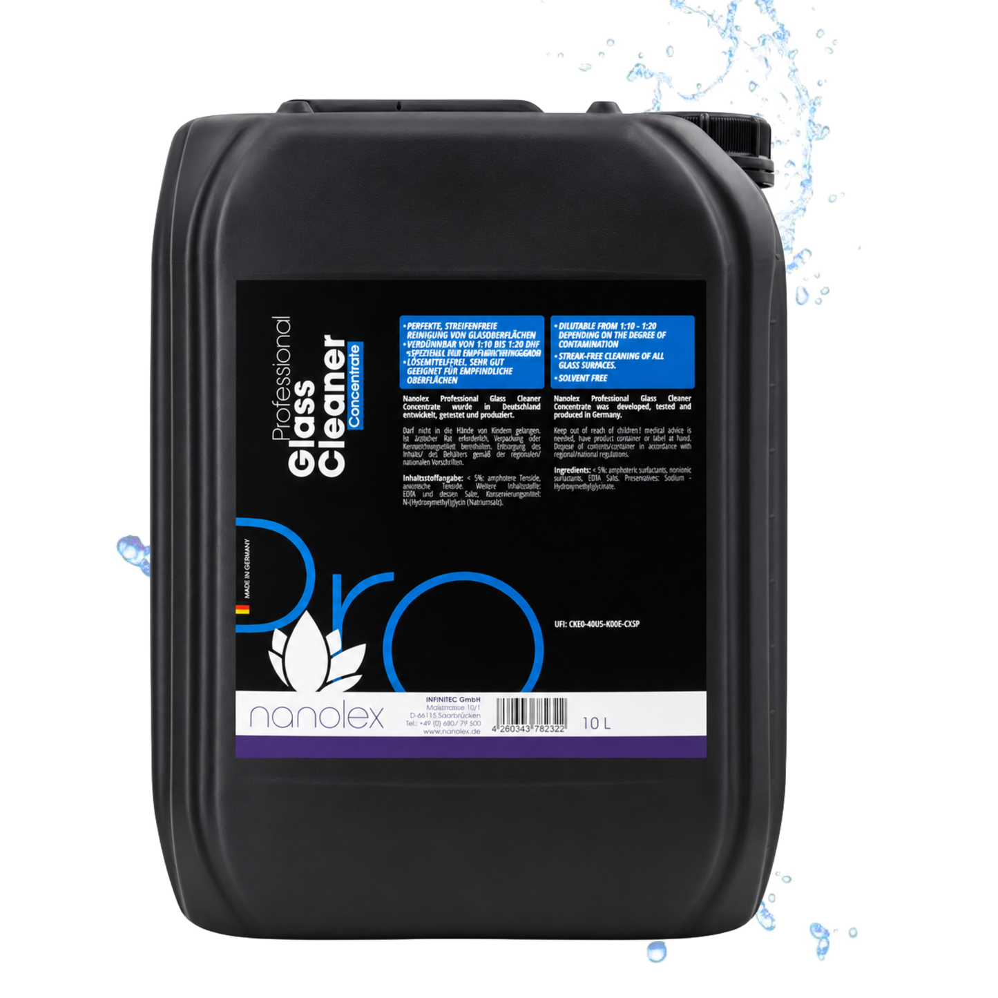 Nanolex Professional Glass Cleaner Concentrate