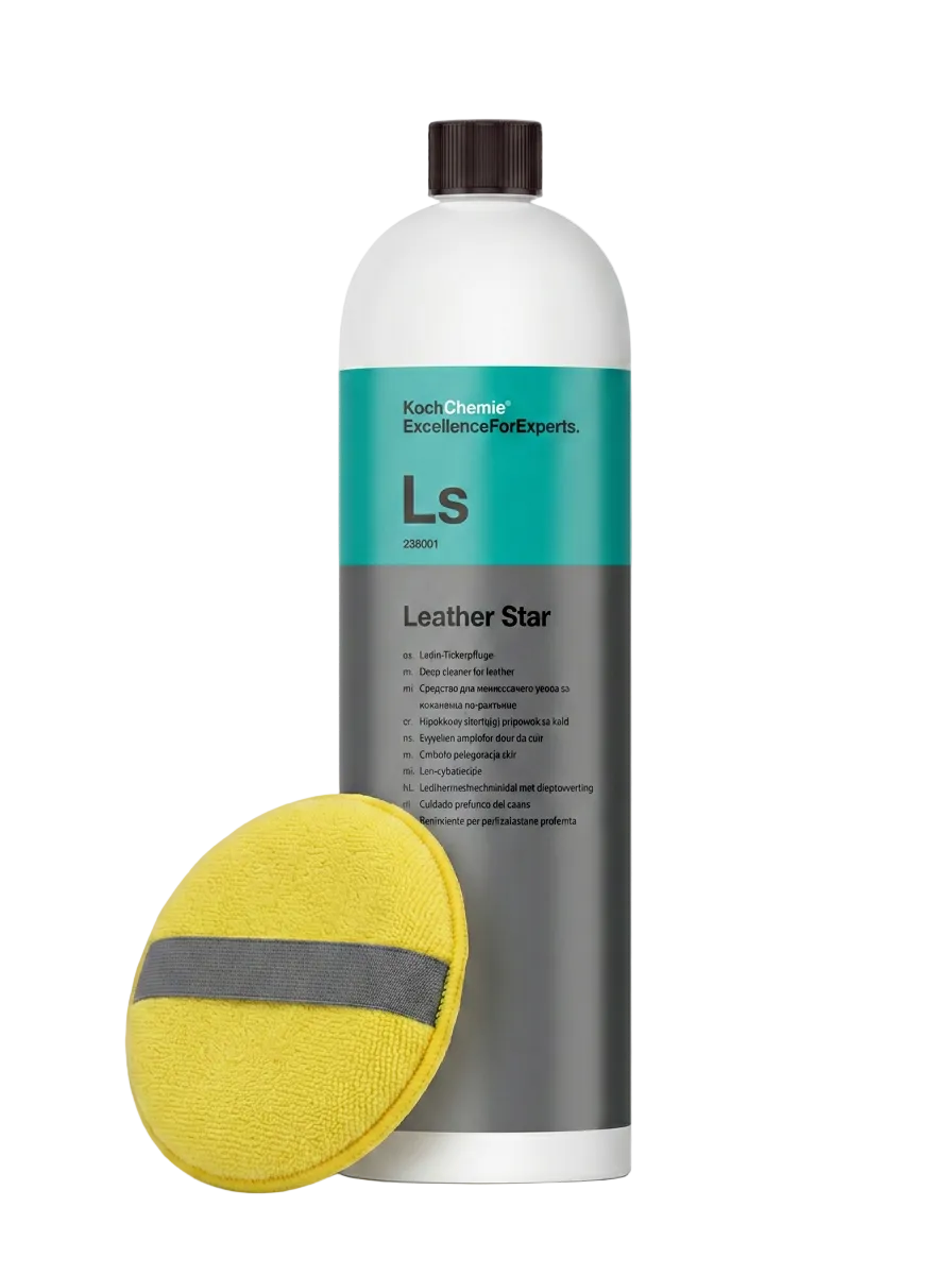 Autoleder Pflege-Set – Koch Chemie Ls + Applikator Grün| Sitze, Lenkrad & mehr