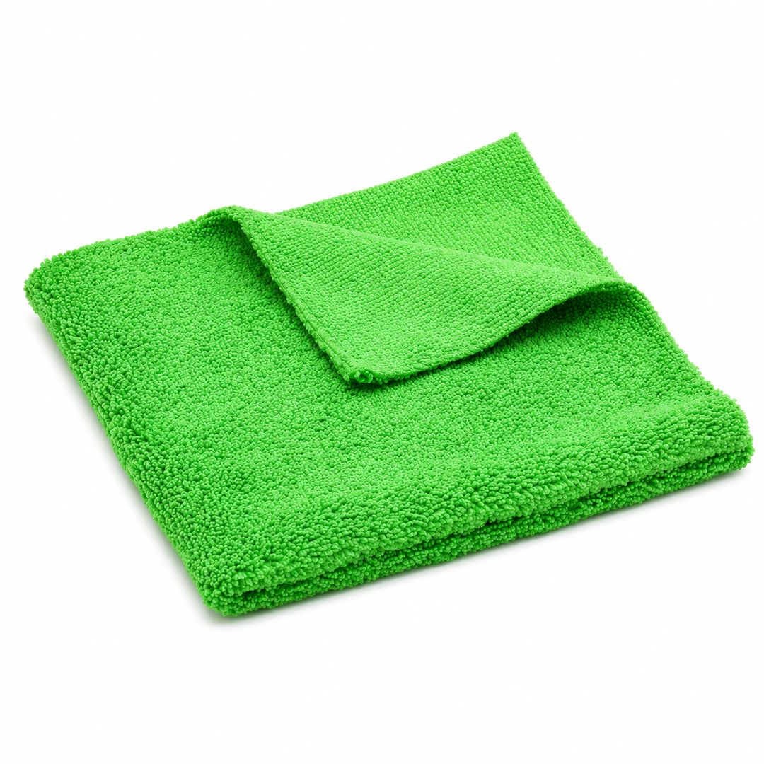 HELDY Buffing Towel 400gsm 40x40 cm – Premium Mikrofasertuch Grün