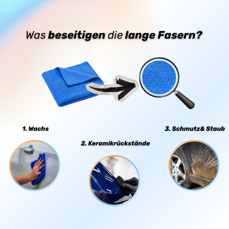 HELDY Buffing Towel 400gsm 40x40 cm – Premium Mikrofasertuch