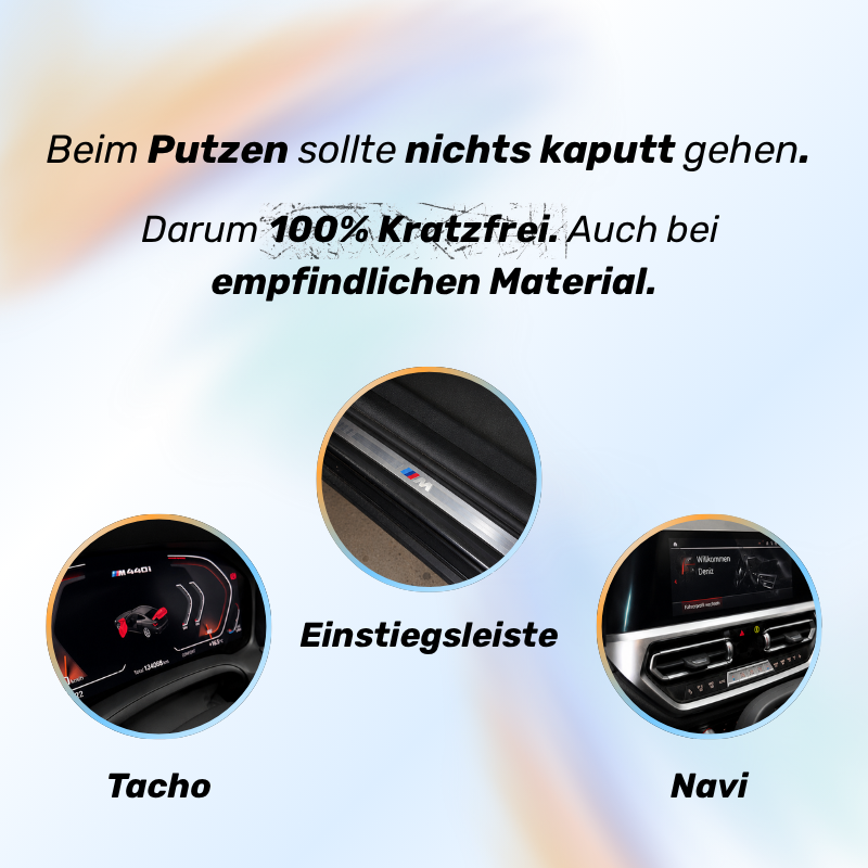 HELDY Buffing Towel 400gsm 40x40 cm – Premium Mikrofasertuch