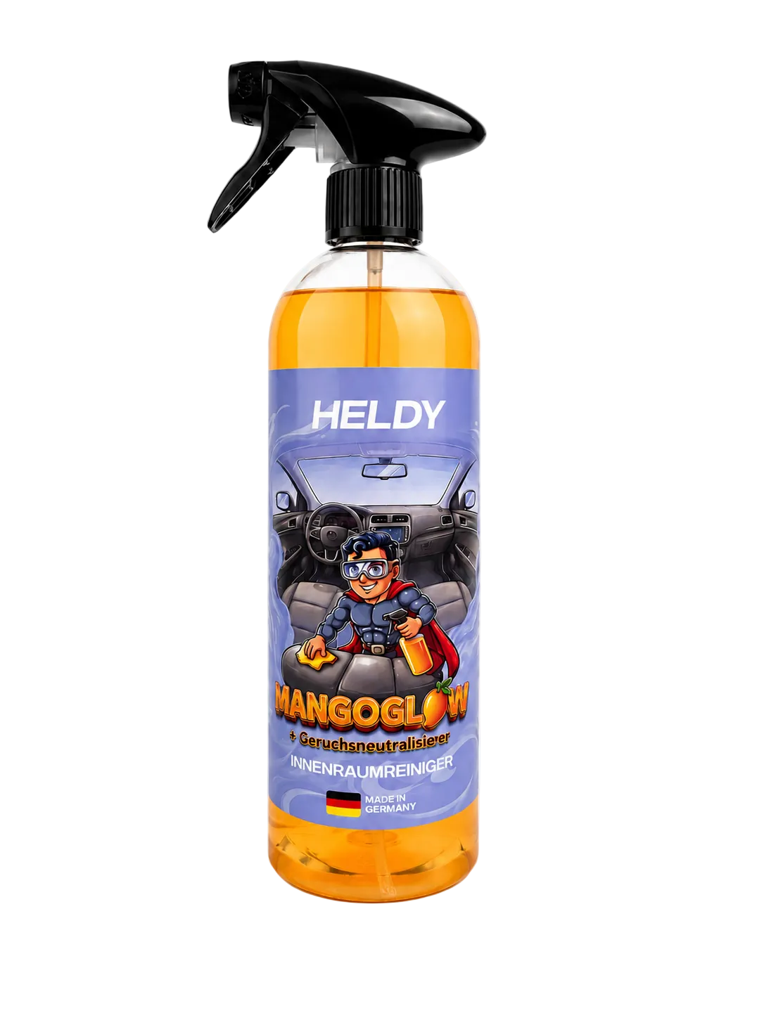 HELDY Mangoglow Innenraumreiniger + Geruchsneutralisierer 750ml