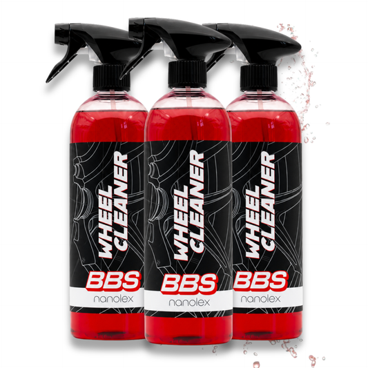 BBS X Nanolex Wheel Cleaner 750ml 3er Set