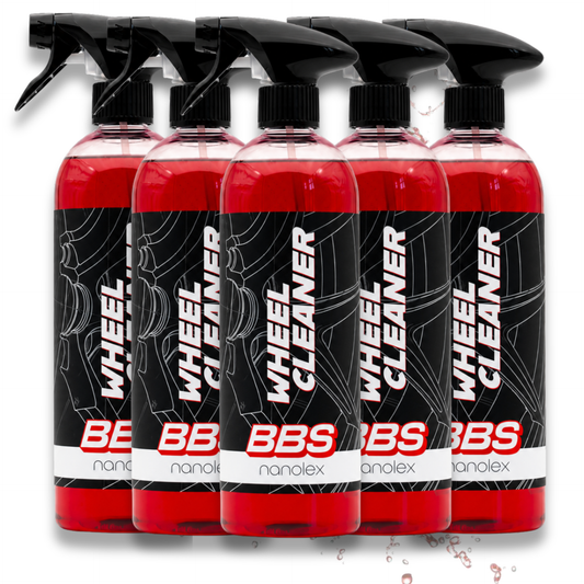 BBS X Nanolex Wheel Cleaner 750ml 5er Set