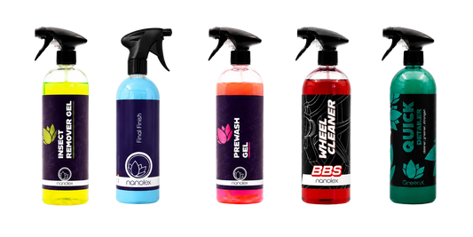 Nanolex Ready-to-Use Außenwäsche Set – Premium Autopflege für Lack, Felgen & Vorwäsche