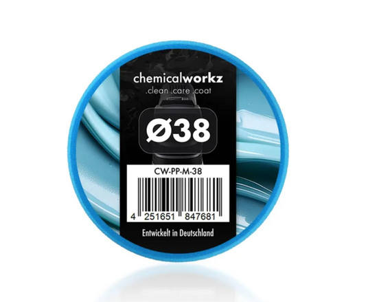 chemicalworkz Medium Polishing Performance Pad 38mm blau