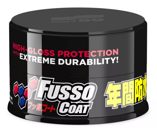 Soft99 Fusso Coat 12 Months Wax Dark hartes Autowachs 200g