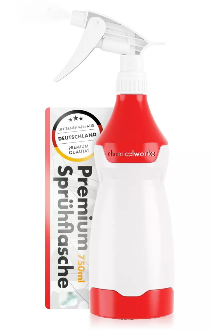 chemicalworkz Sprühflasche Rot mit Premium Trigger 750ml