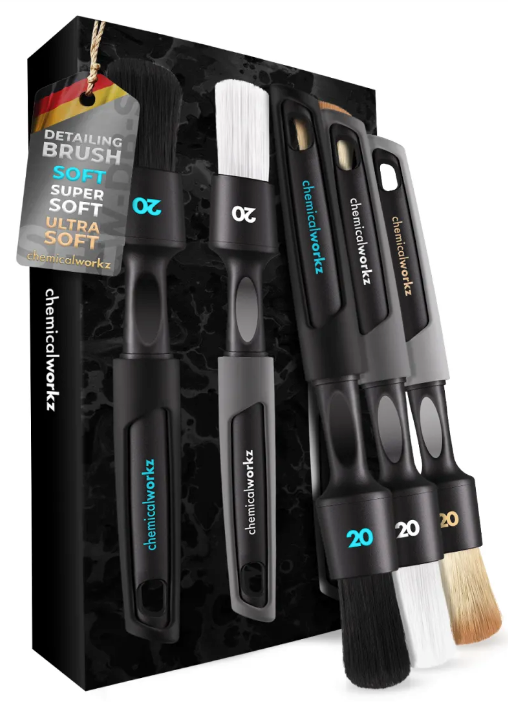 chemicalworkz Detailing Brush Pinsel Set