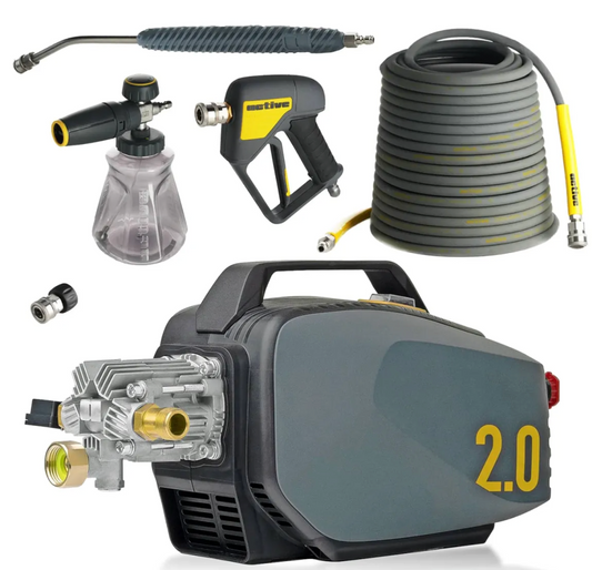 active 2.0 Hochdruckreiniger inkl. Premium Zubehörsatz