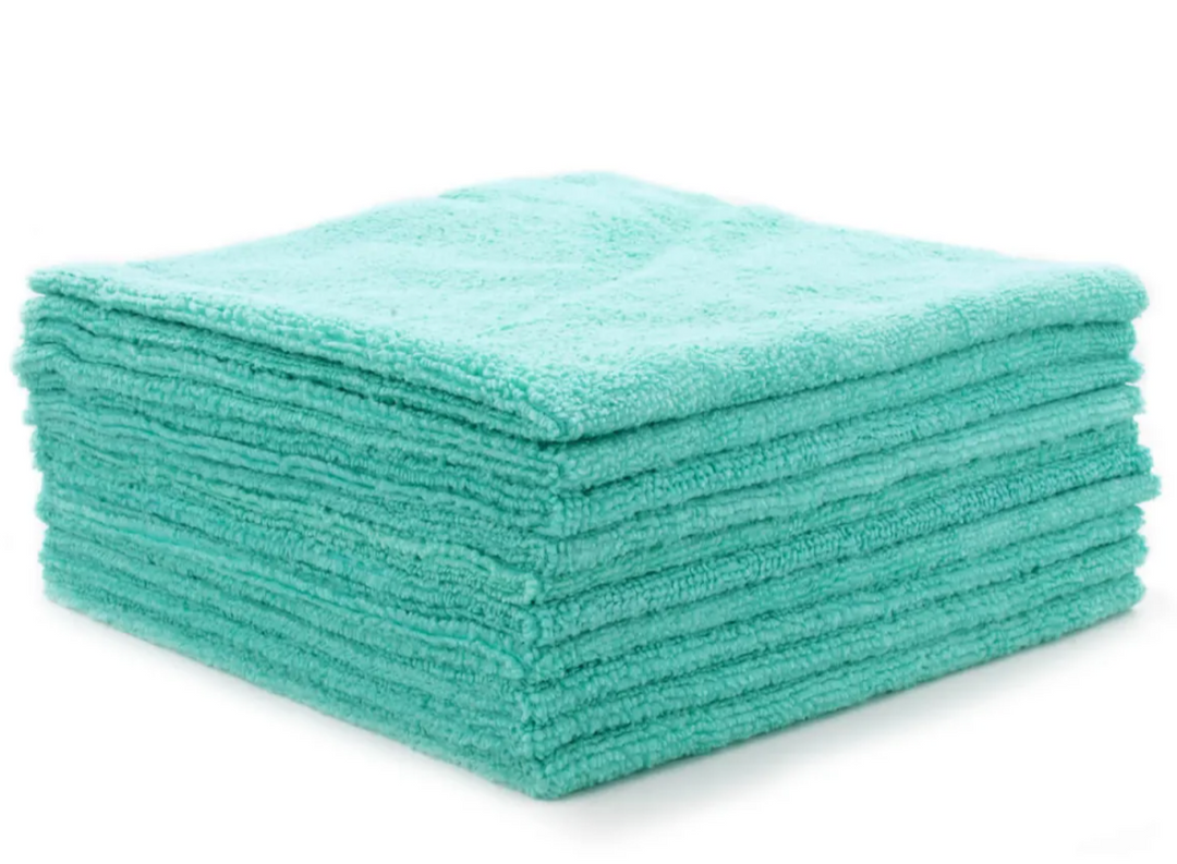 Chemicalworkz Allrounder Coating Towel 250GSM Türkis Versiegelungstuch 40×40cm 10Stk.