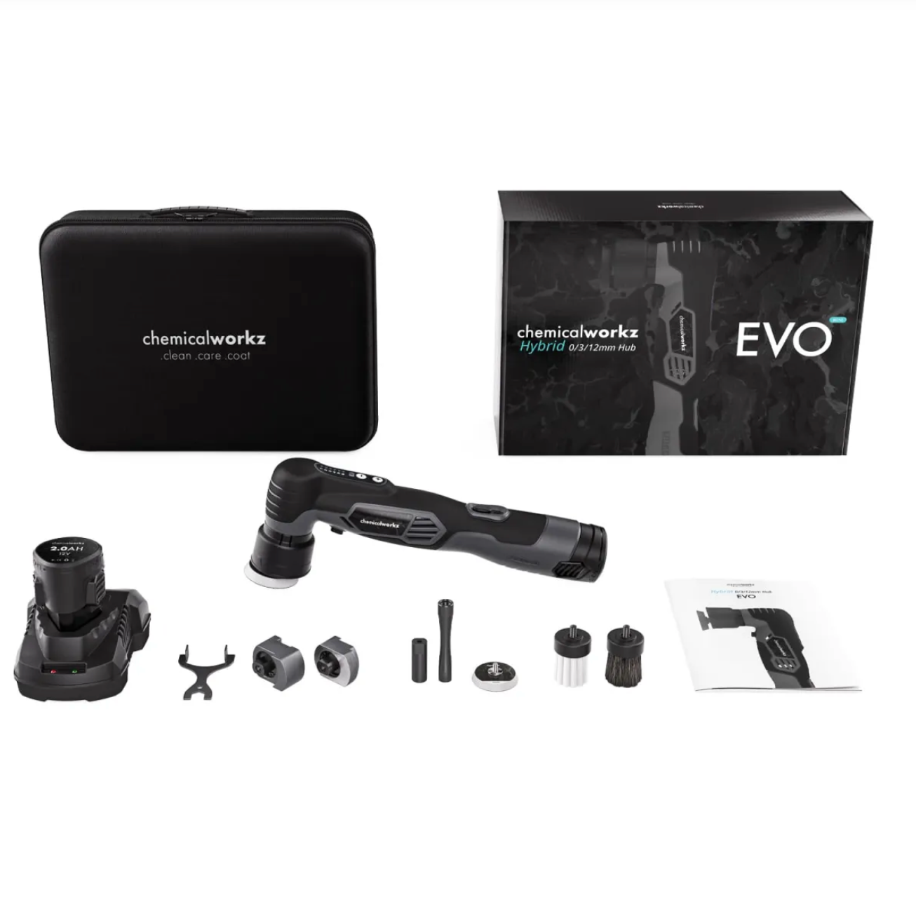 chemicalworkz EVO Mini Akku Hybrid-Exzenter Poliermaschine