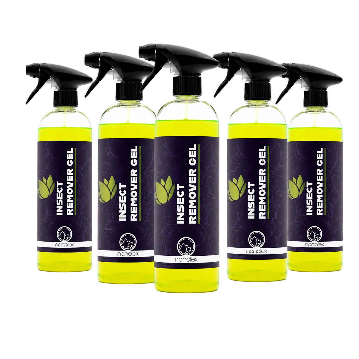 Nanolex Insect Remover GEL Insektenentferner 750ml 5er Set