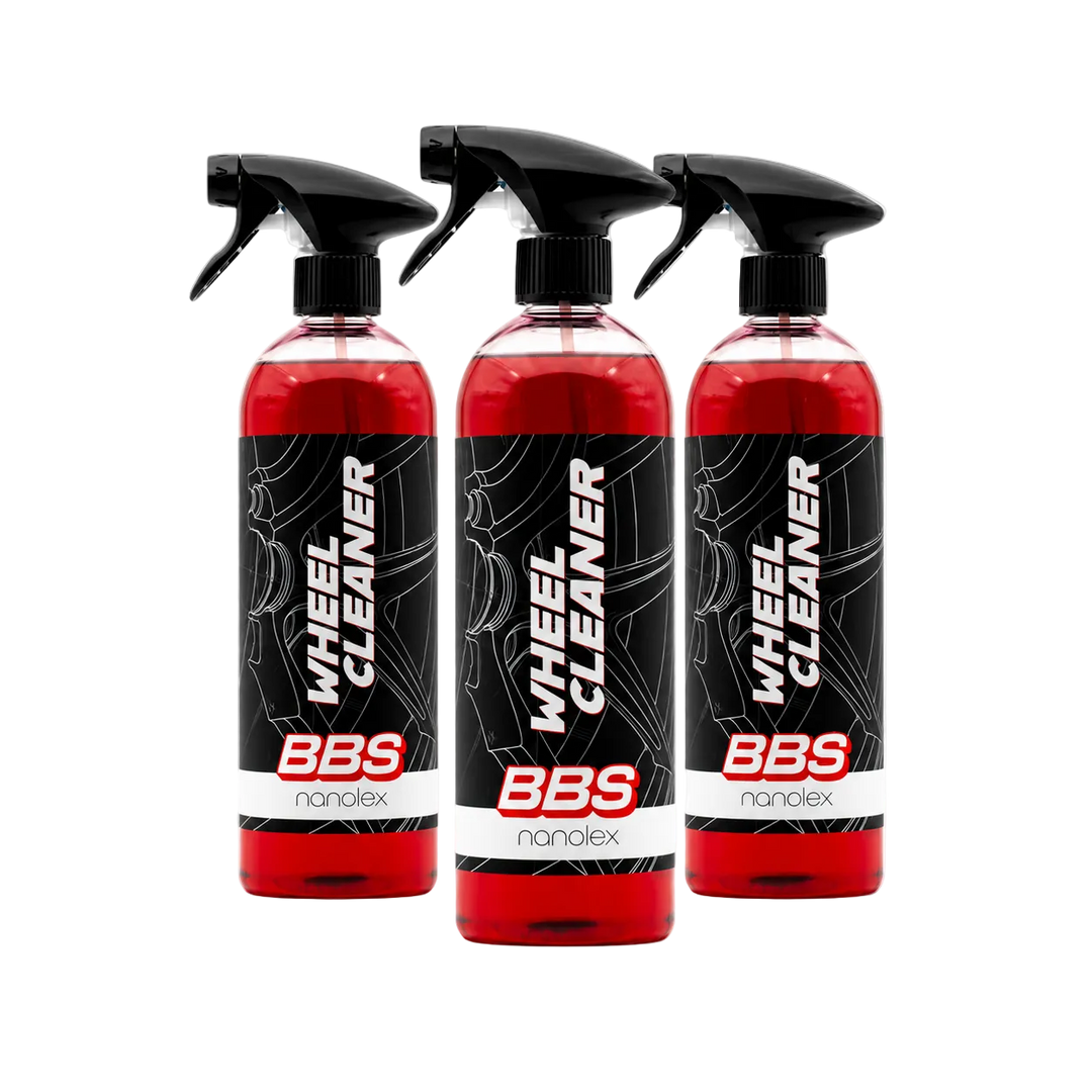 BBS X Nanolex Wheel Cleaner 750ml 3er Set