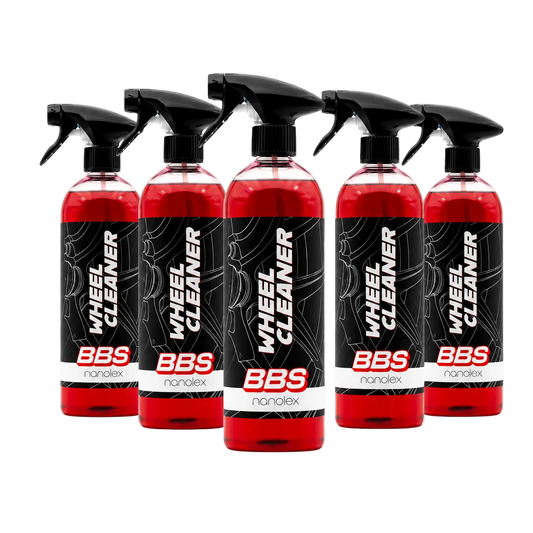 BBS X Nanolex Wheel Cleaner 750ml 5er Set