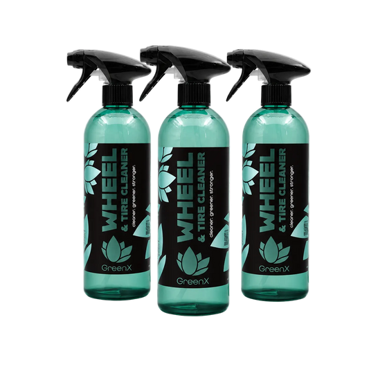 Nanolex GreenX Wheel & Tire Cleaner Felgen- & Reifenreiniger 750ml 3er Set