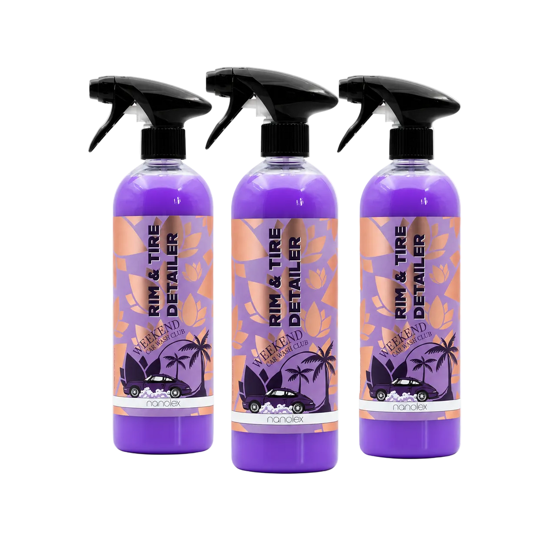 Nanolex WCWC Rim + Tire Detailer 750ml 3er Set