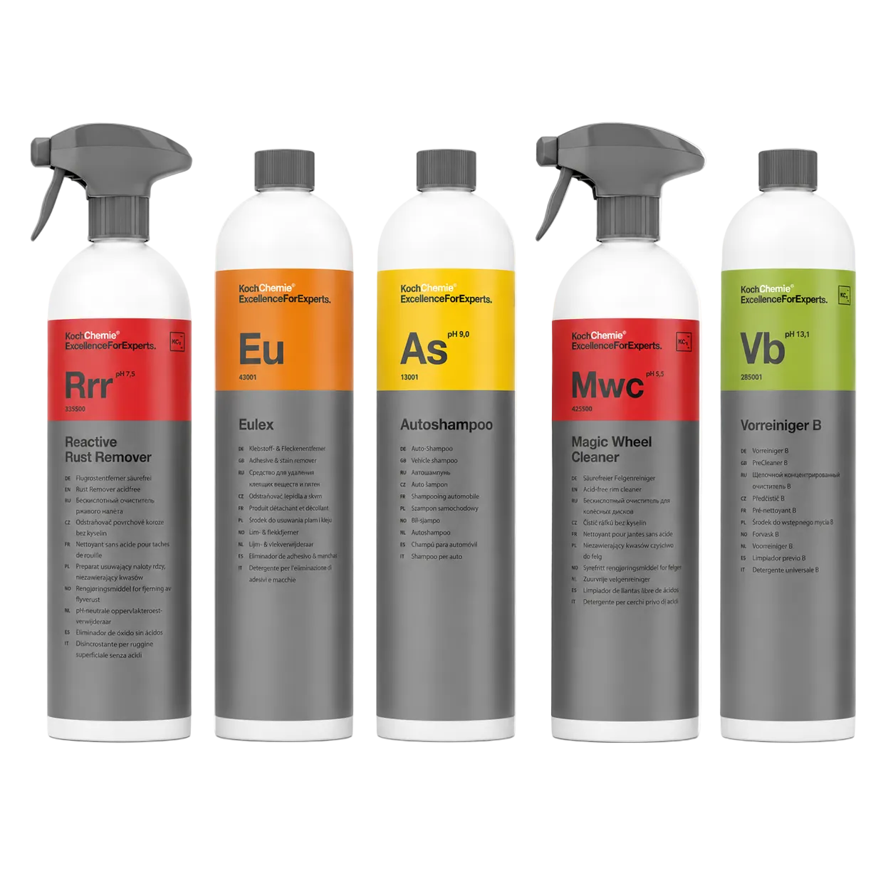 Koch Chemie Außenpflege Komplett Set – Vorbehandlung & Reinigung