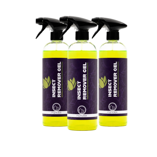 Nanolex Insect Remover GEL Insektenentferner 750ml 3er Set