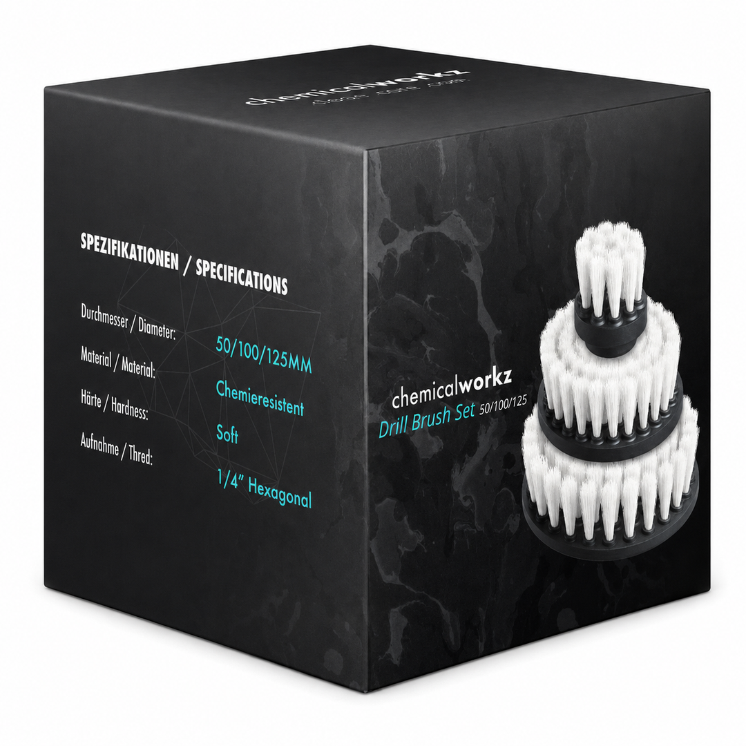 Chemicalworkz Drill Brush Set Reinigungsbürsten