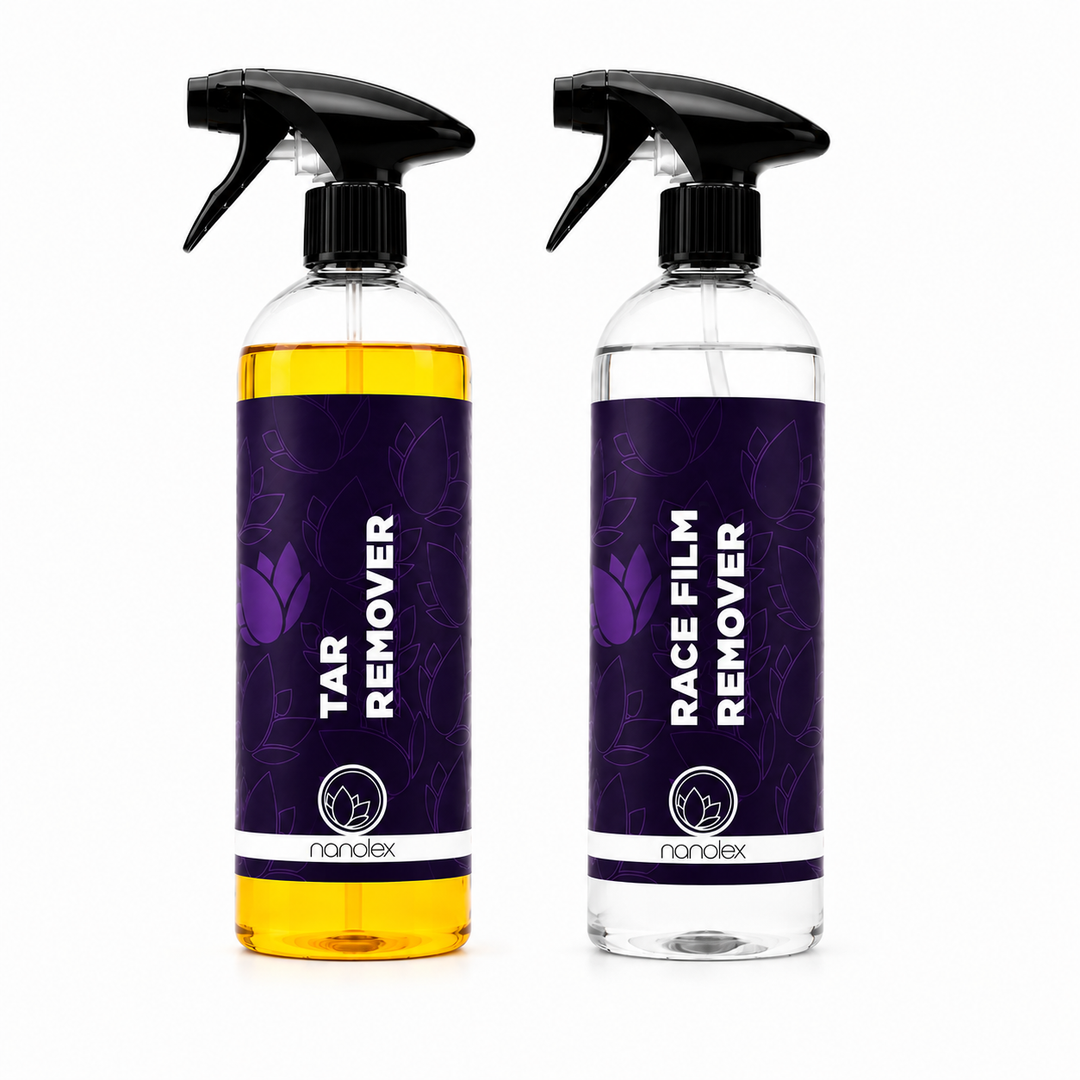 Nanolex Trackday Cleaning Bundle – Tar Remover + Race Film Remover 2× 750 ml