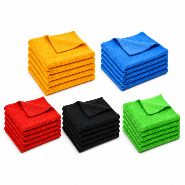 HELDY Buffing Towel 40 × 40 cm, 400 GSM – 25er Pack