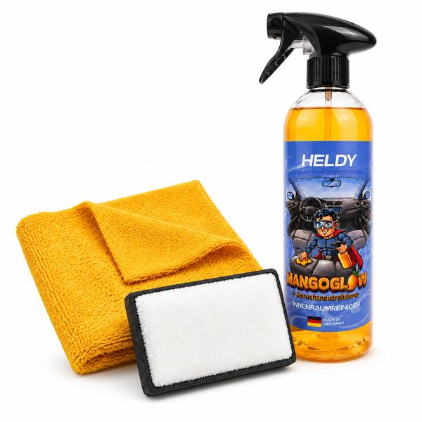 HELDY MangoGlow Innenraumreiniger Set 750 ml