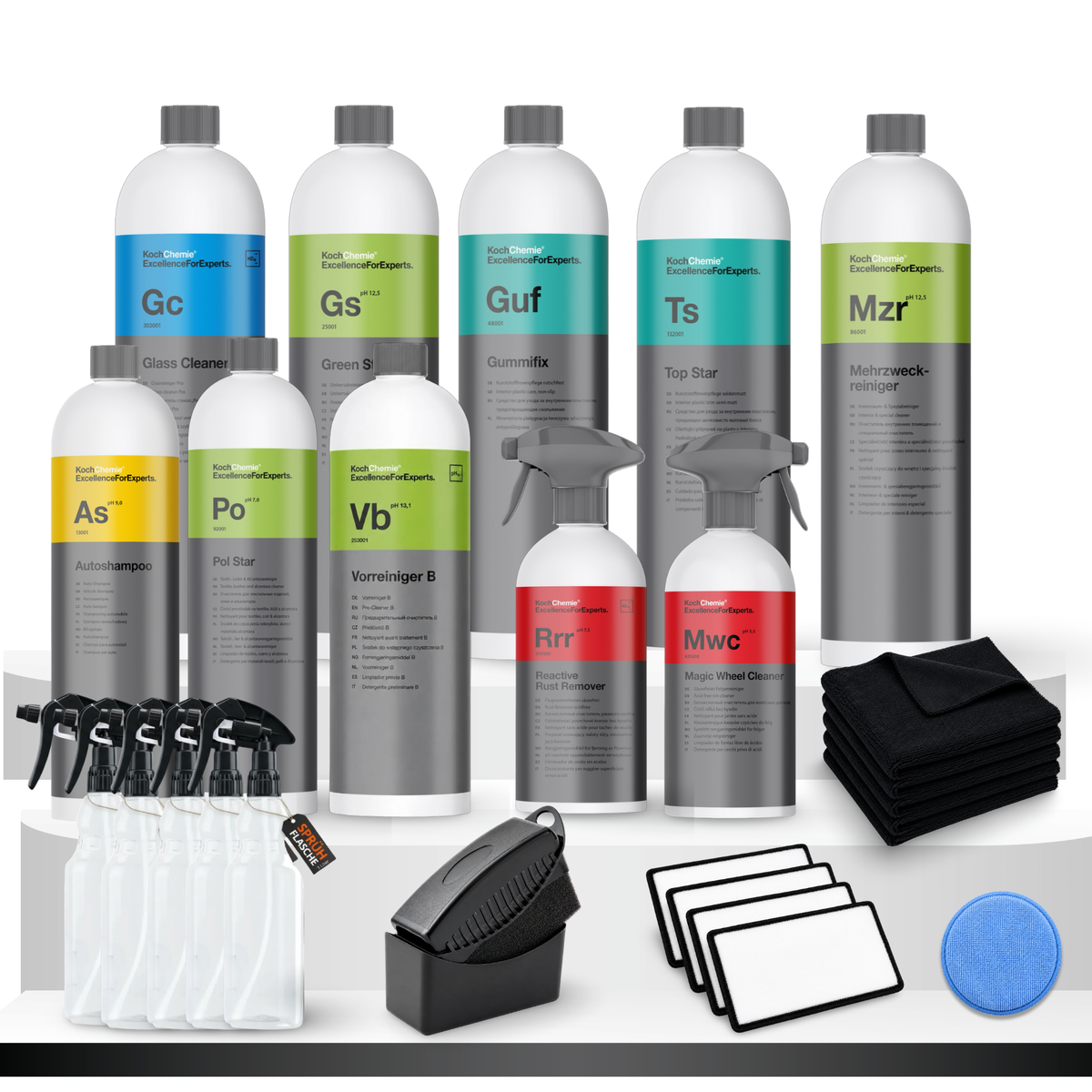 Koch Chemie Komplettpaket Innen & Außen – Das ultimative Auto Pflege Set